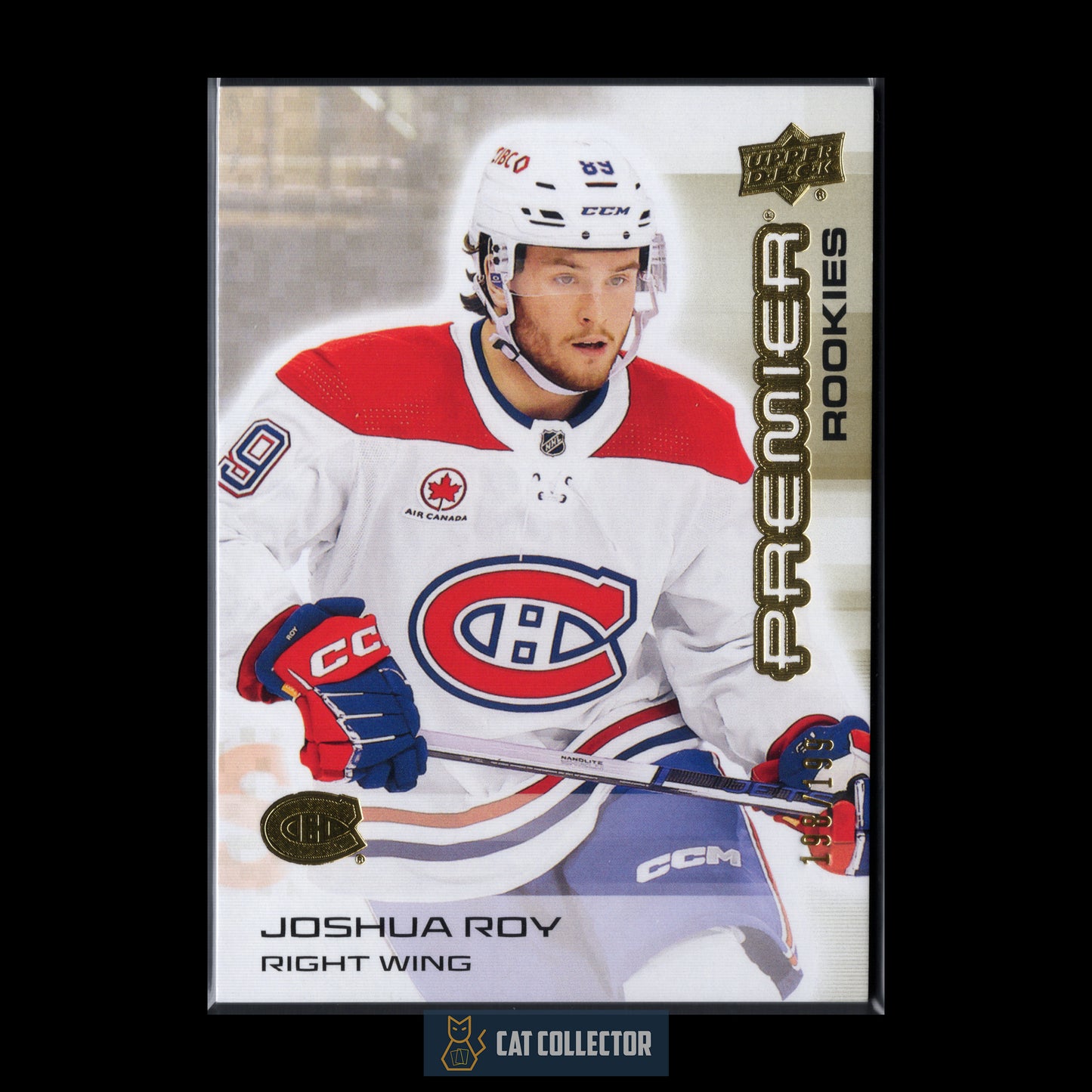 2024-25 Upper Deck Premier JOSHUA ROY #114 Gold RC /199