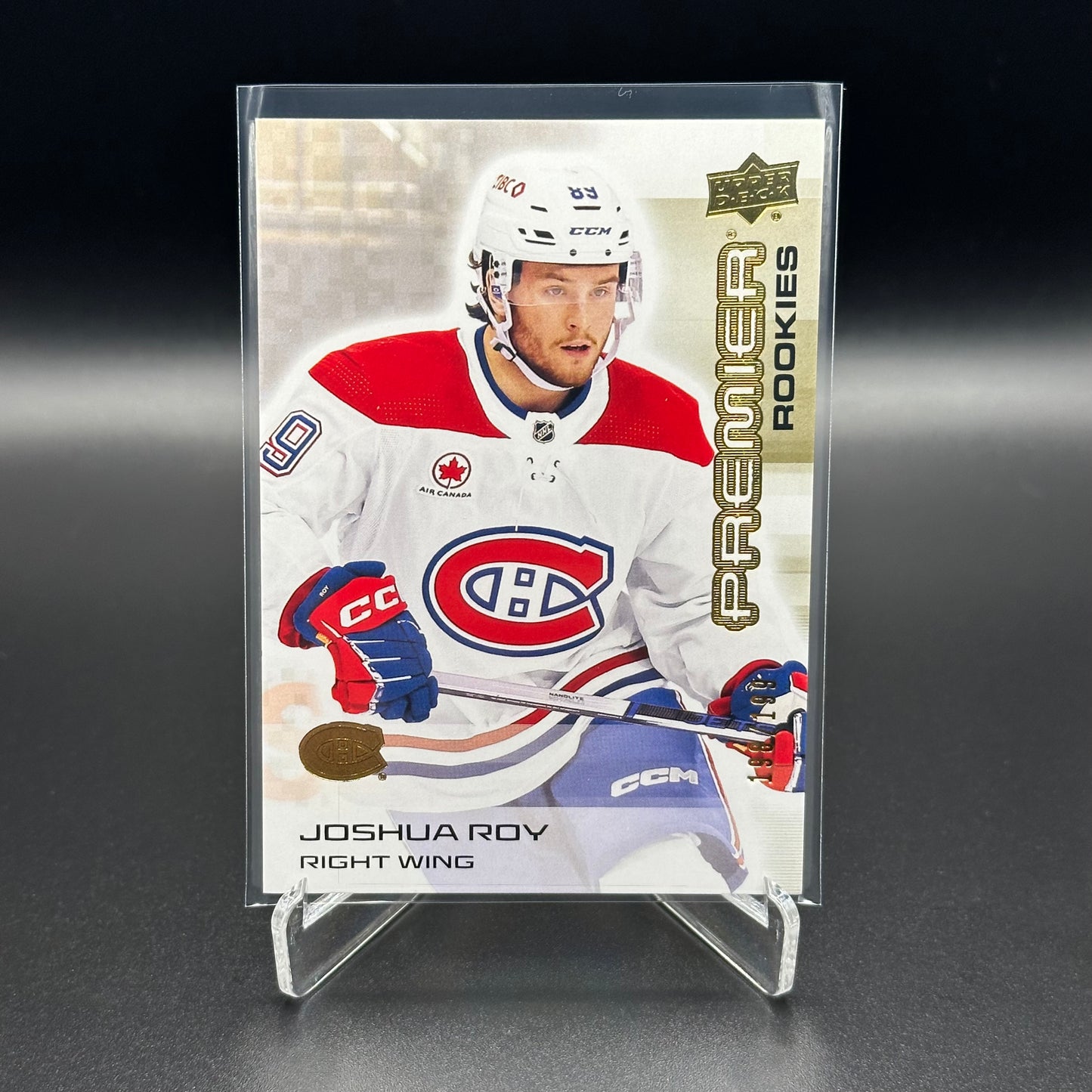 2024-25 Upper Deck Premier JOSHUA ROY #114 Gold RC /199