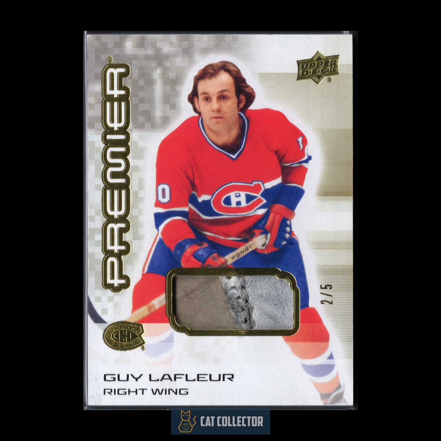 2024-25 Upper Deck Premier GUY LAFLEUR #93 Gold Premium Mem /5