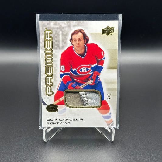 2024-25 Upper Deck Premier GUY LAFLEUR #93 Gold Premium Mem /5