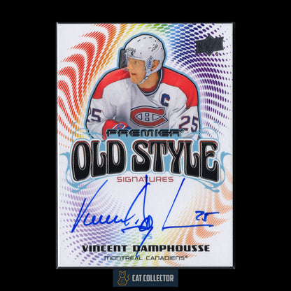 2024-25 UD Premier VINCENT DAMPHOUSSE #OS-VD Old Style Signatures