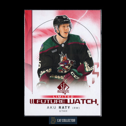 2024-25 Upper Deck SP Authentic AKU RATY #158 Future Watch Limited RC
