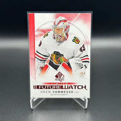 2024-25 Upper Deck SP Authentic DREW COMMESSO #188 Future Watch Limited RC