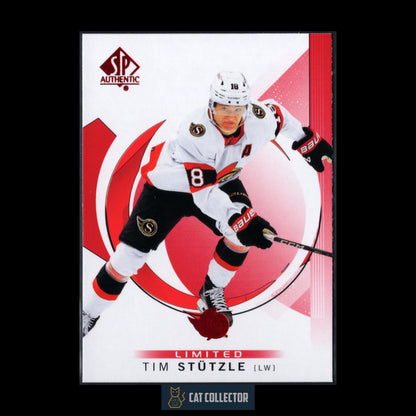 2024-25 UD SP Authentic TIM STUTZLE #44 Limited Red