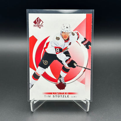 2024-25 UD SP Authentic TIM STUTZLE #44 Limited Red