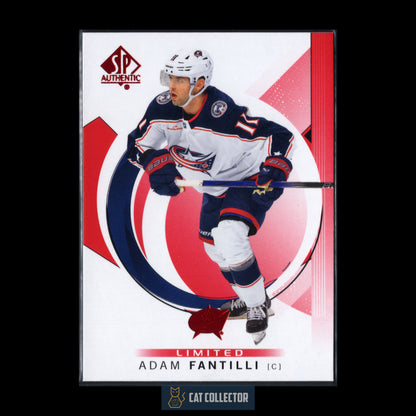 2024-25 UD SP Authentic ADAM FANTILLI #77 Limited Red