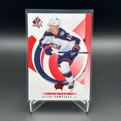 2024-25 UD SP Authentic ADAM FANTILLI #77 Limited Red