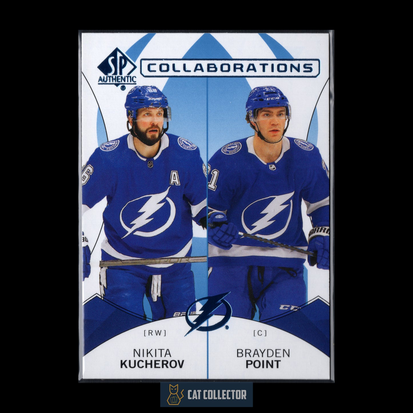 2024-25 Upper Deck SP Authentic NIKITA KUCHEROV / BRAYDEN POINT #C-2 Collaborations Blue