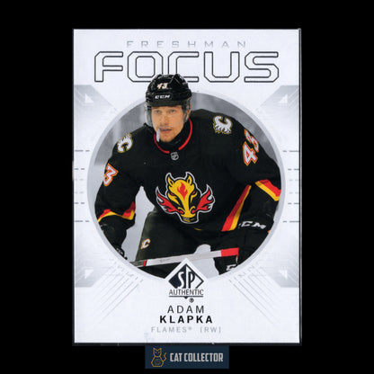 2024-25 Upper Deck SP Authentic ADAM KLAPKA #FF-11 Freshman Focus
