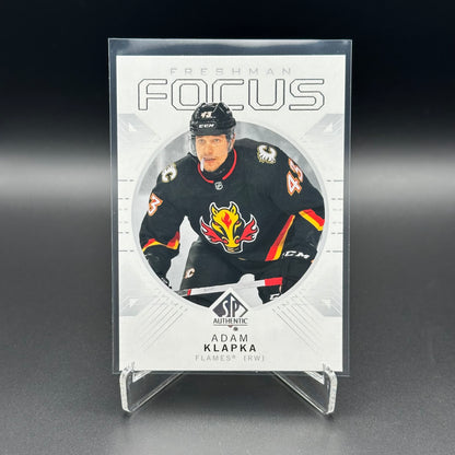 2024-25 Upper Deck SP Authentic ADAM KLAPKA #FF-11 Freshman Focus