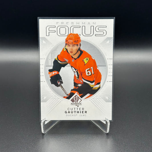 2024-25 Upper Deck SP Authentic CUTTER GAUTHIER #FF-18 Freshman Focus RC