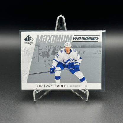 2024-25 UD SP Authentic BRAYDEN POINT #MP-22 Maximum performance