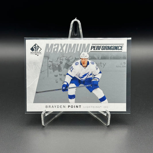 2024-25 UD SP Authentic BRAYDEN POINT #MP-22 Maximum performance