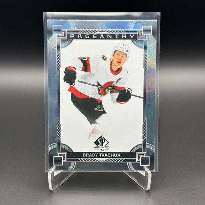 2024-25 Upper Deck SP Authentic BRADY TKACHUK #P-43 Pageantry