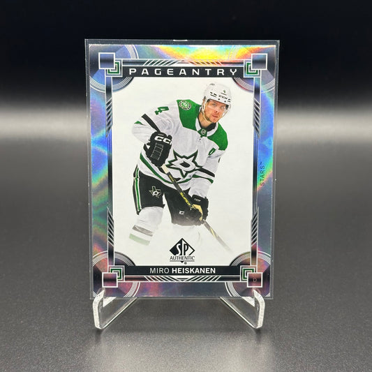 2024-25 Upper Deck SP Authentic MIRO HEISKANEN #P-66 Pageantry