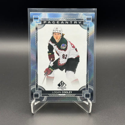 2024-25 Upper Deck SP Authentic LOGAN COOLEY #P-7 Pageantry