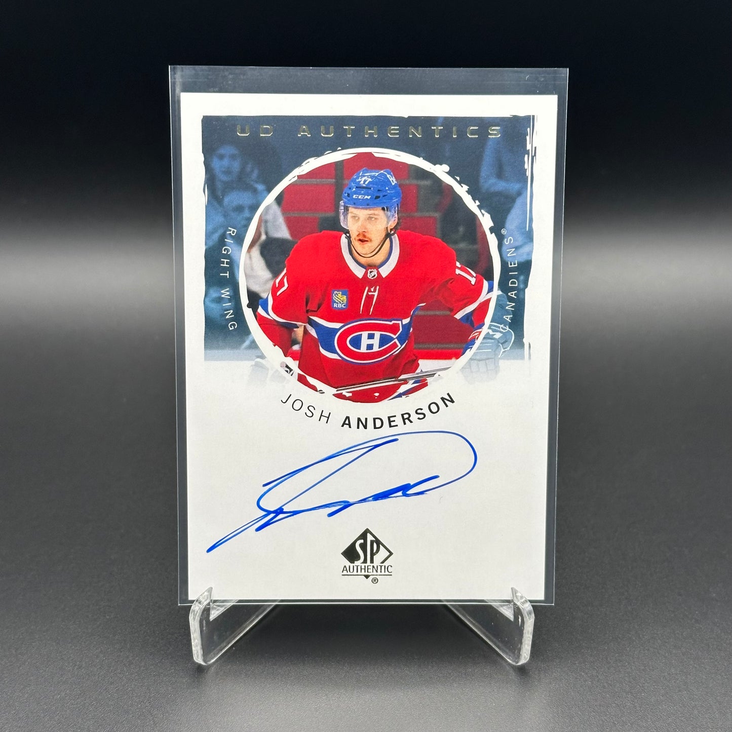 2024-25 Upper Deck SP Authentic JOSH ANDERSON #UDA-JA Auto