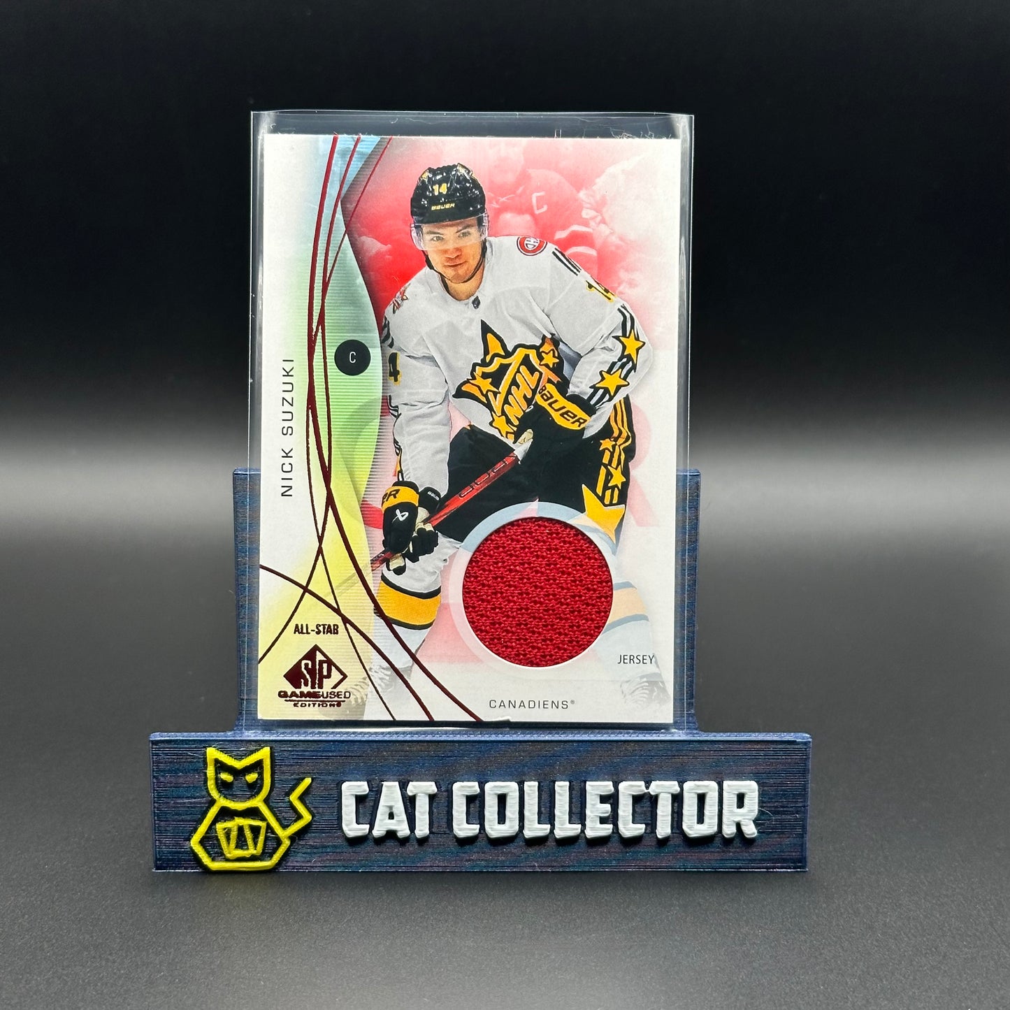 2024-25 Upper Deck SP Game Used NICK SUZUKI #163 All-Star Red Jersey