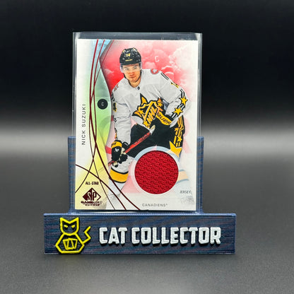 2024-25 Upper Deck SP Game Used NICK SUZUKI #163 All-Star Red Jersey