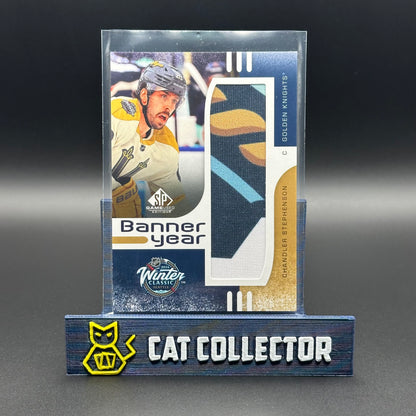 2024-25 Upper Deck SP Game Used CHANDLER STEPHENSON #BYWC-CS Banner Year Winter Classic Seattle