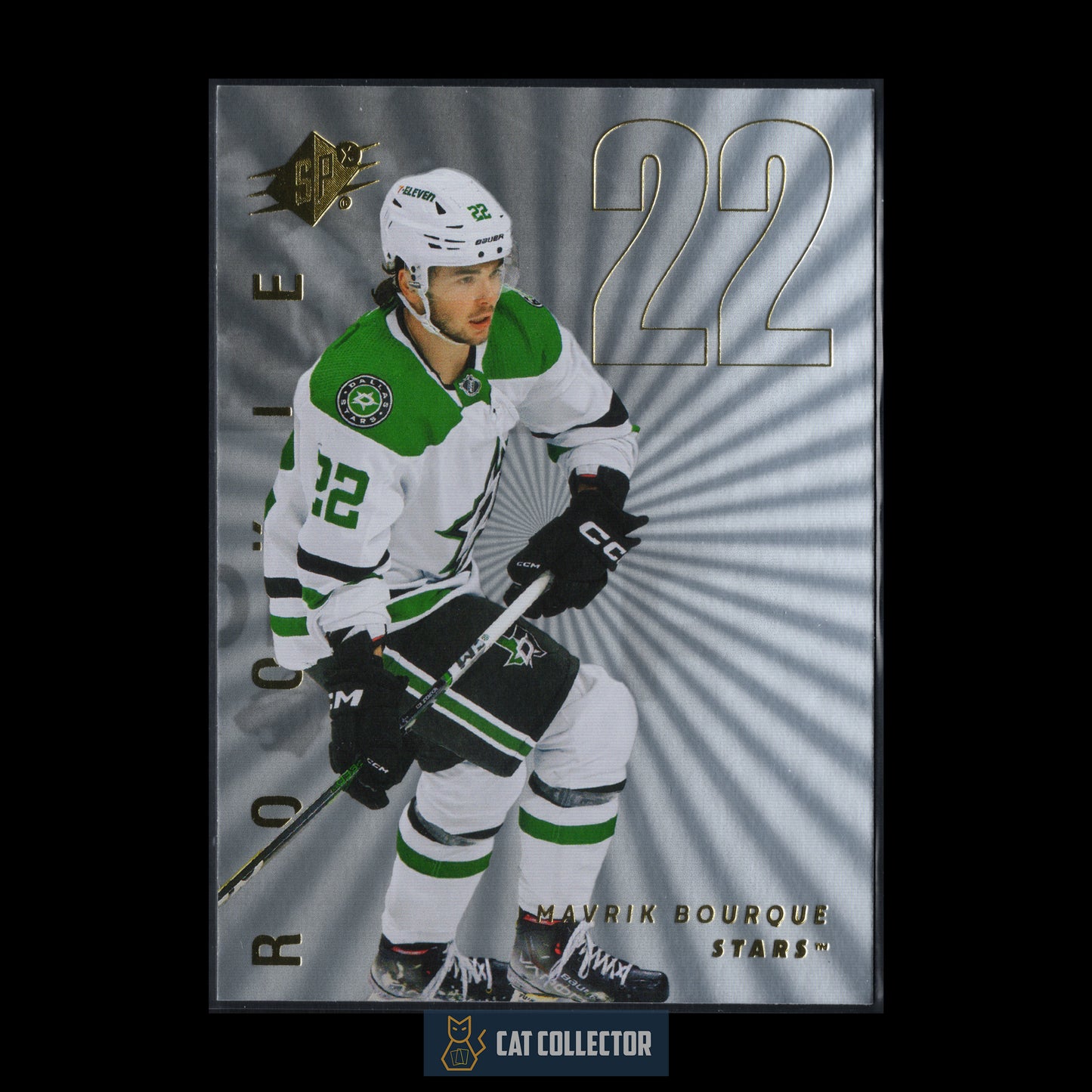 2024-25 Upper Deck SPx MAVRIK BOURQUE #101 Silver Rookie RC