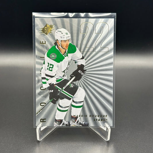 2024-25 Upper Deck SPx MAVRIK BOURQUE #101 Silver Rookie RC