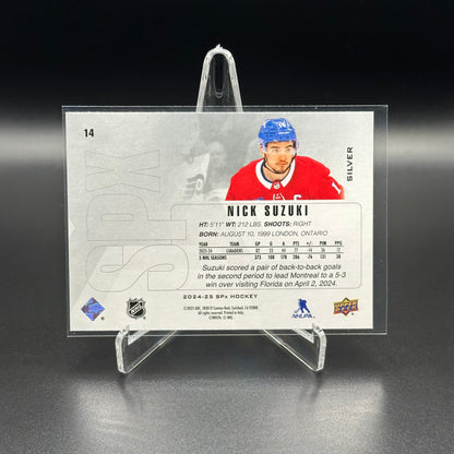 2024-25 Upper Deck SPx NICK SUZUKI #14 Silver