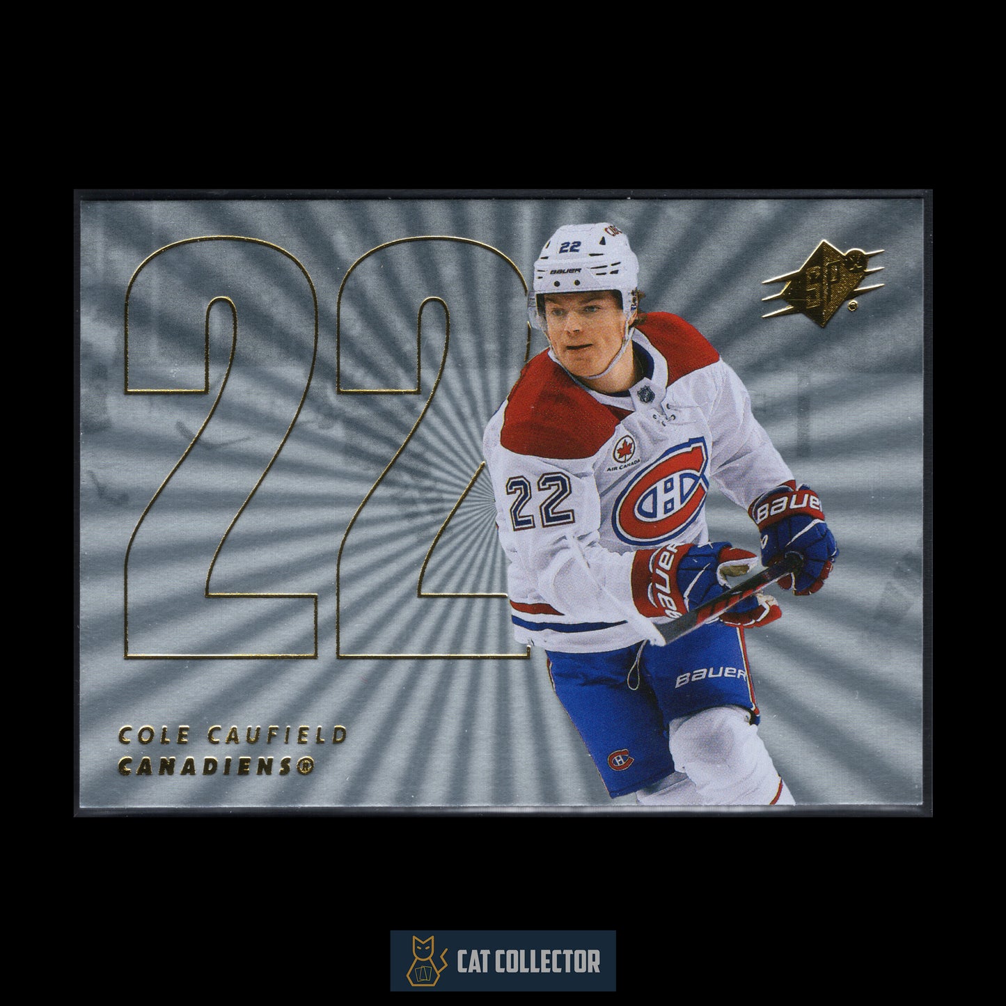2024-25 Upper Deck SPx COLE CAUFIELD #22 Silver