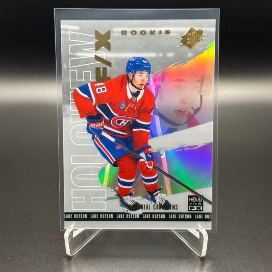 2024-25 Upper Deck SPx LANE HUTSON #HV-32 Holoview F/X Rookie RC