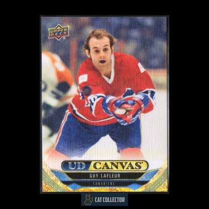 2024-25 Upper Deck Series 2 GUY LAFLEUR #C247 UD Canvas Retired