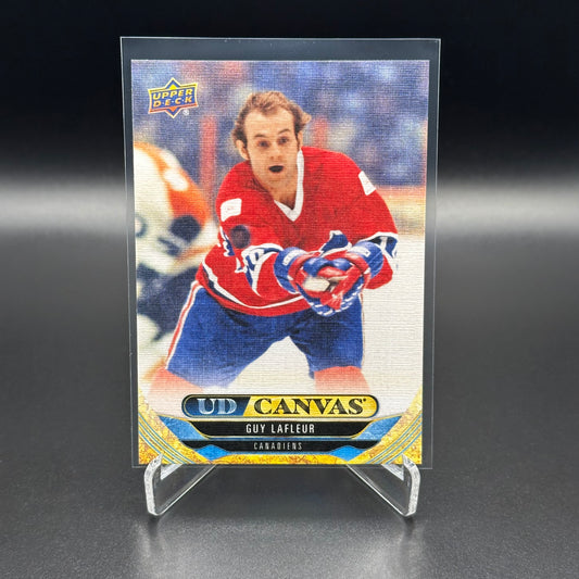 2024-25 Upper Deck Series 2 GUY LAFLEUR #C247 UD Canvas Retired