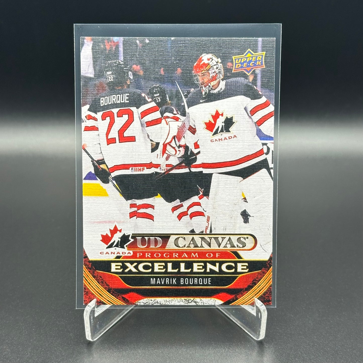 2024-25 UD Series 2 MAVRIK BOURQUE #C264 Program of excellence Rookie RC