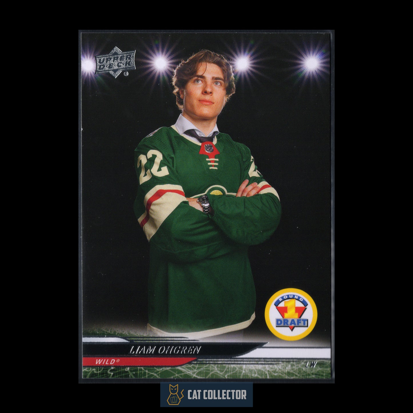 2024-25 Upper Deck Extended series LIAM OHGREN #740 1st Round Draft RC