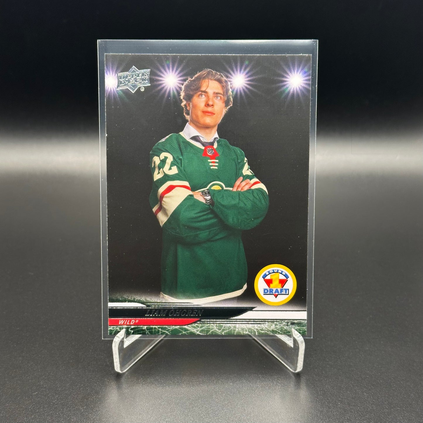 2024-25 Upper Deck Extended series LIAM OHGREN #740 1st Round Draft RC