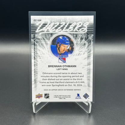 2024-25 Upper Deck Extended series BRENNAN OTHMANN #DZ-104 Dazzlers Blue