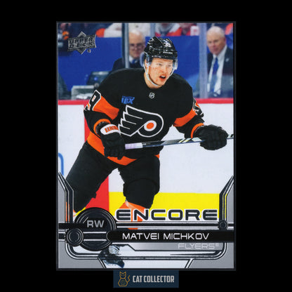 2024-25 Upper Deck Extended series MATVEI MICHKOV #E-26 Encore RC