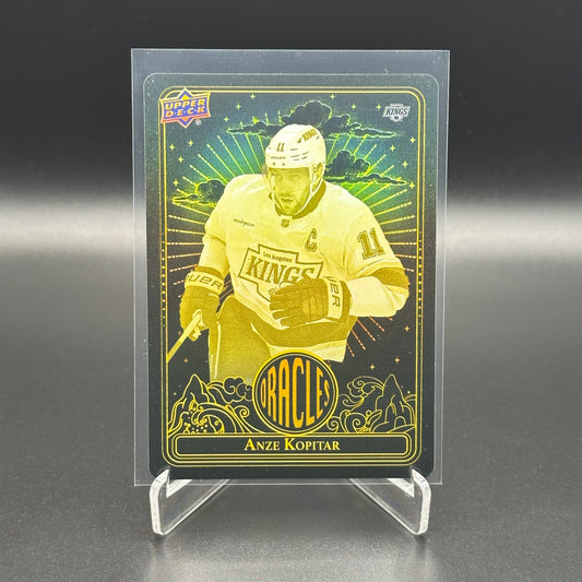 2024-25 Upper Deck Extended series ANZE KOPITAR #O-12 Oracles Yellow
