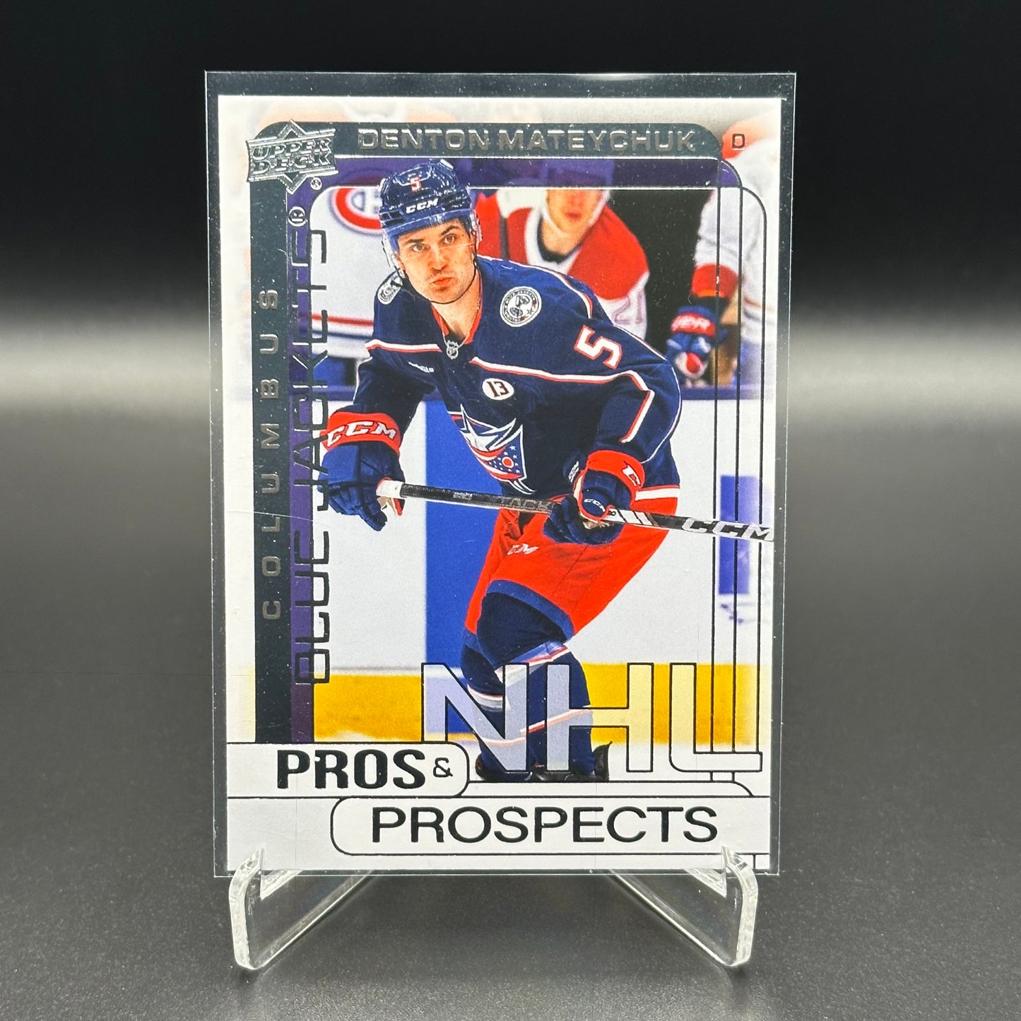 2024-25 UD Extended series DENTON MATEYCHUK #PP-14 Pros & Prospects RC