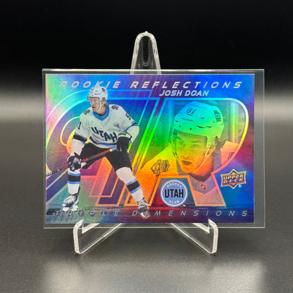 2024-25 Upper Deck Extended series JOSH DOAN #RR-6 Rookie Reflections RC