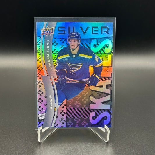 2024-25 Upper Deck Extended series JORDAN KYROU #SS-13 Silver Skates