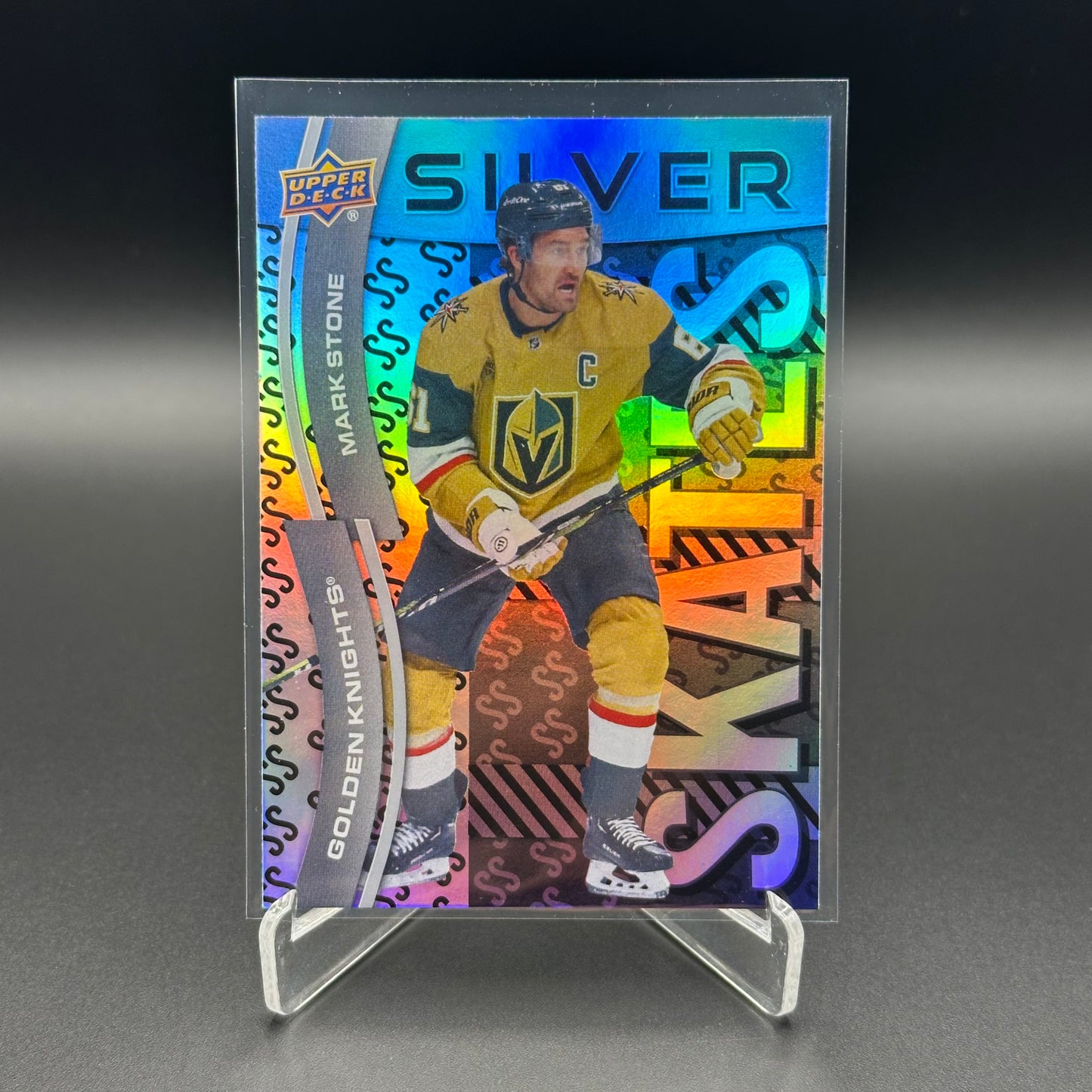2024-25 UD Extended series MARK STONE #SS-30 Silver Skates
