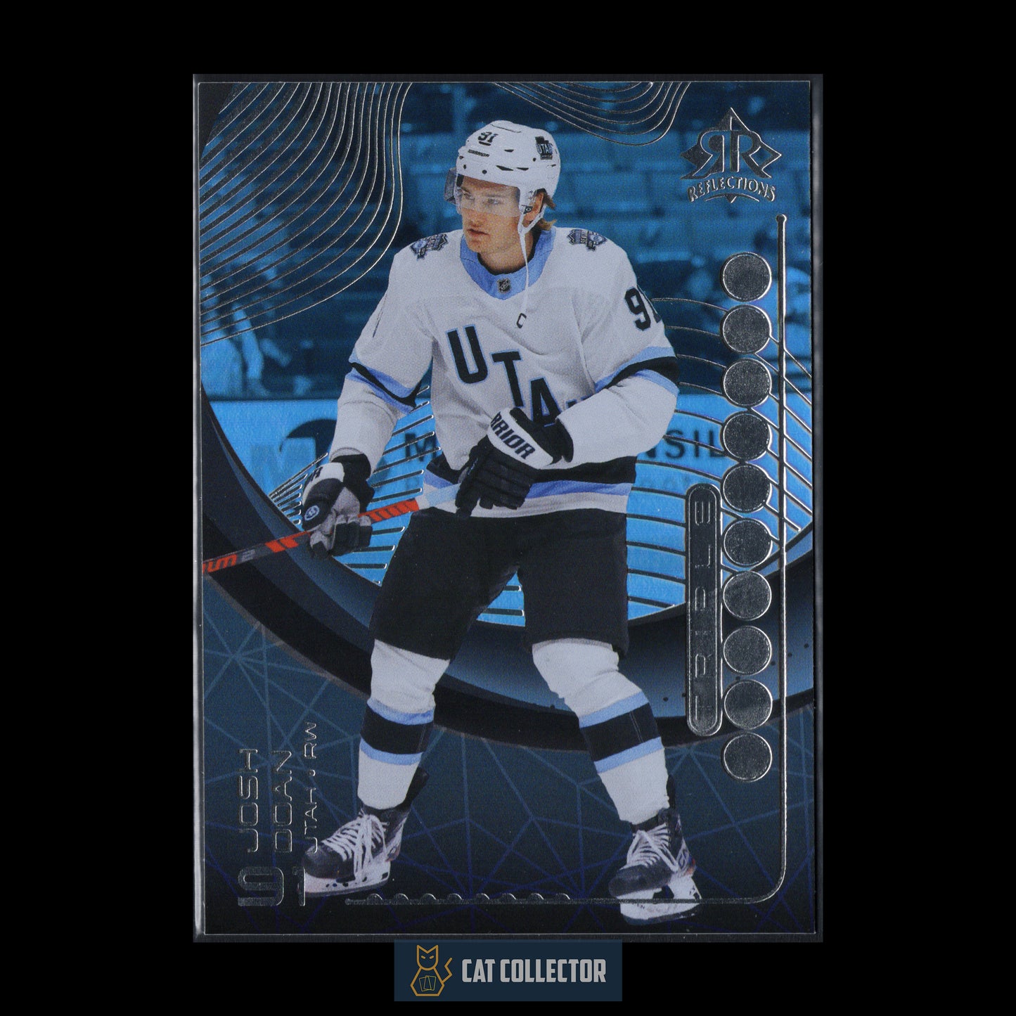 2024-25 UD Extended series JOSH DOAN #TDR-19 Triple Dimensions Reflections RC