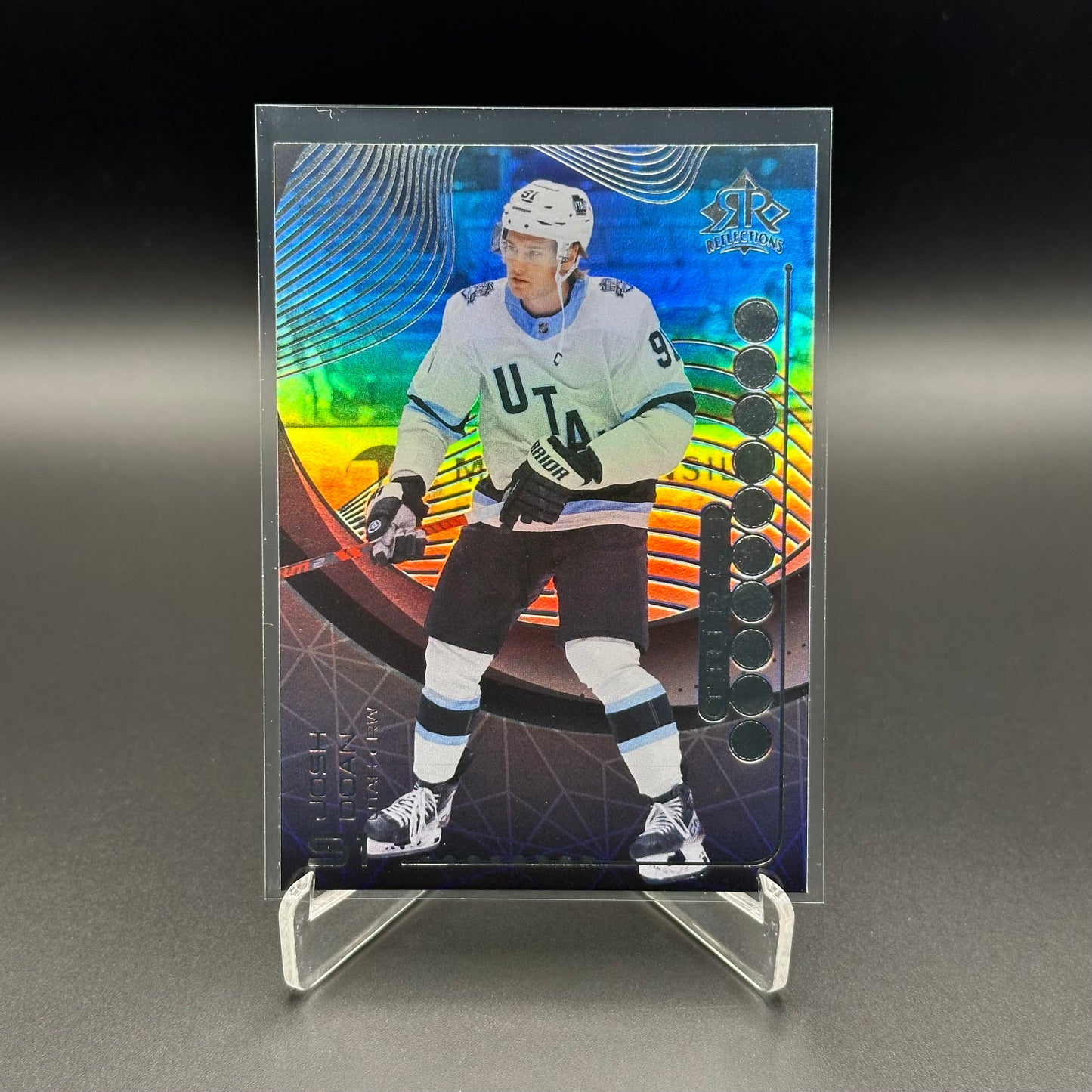 2024-25 UD Extended series JOSH DOAN #TDR-19 Triple Dimensions Reflections RC