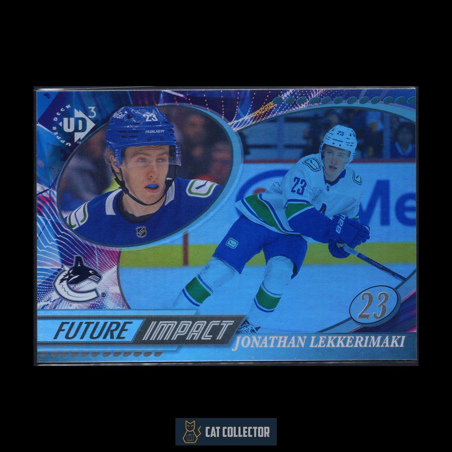 2024-25 Upper Deck Extended series JONATHAN LEKKERIMAKI #UD3-1 Future Impact RC