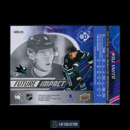2024-25 UD Extended series WILL SMITH #UD3-25 Future Impact RC
