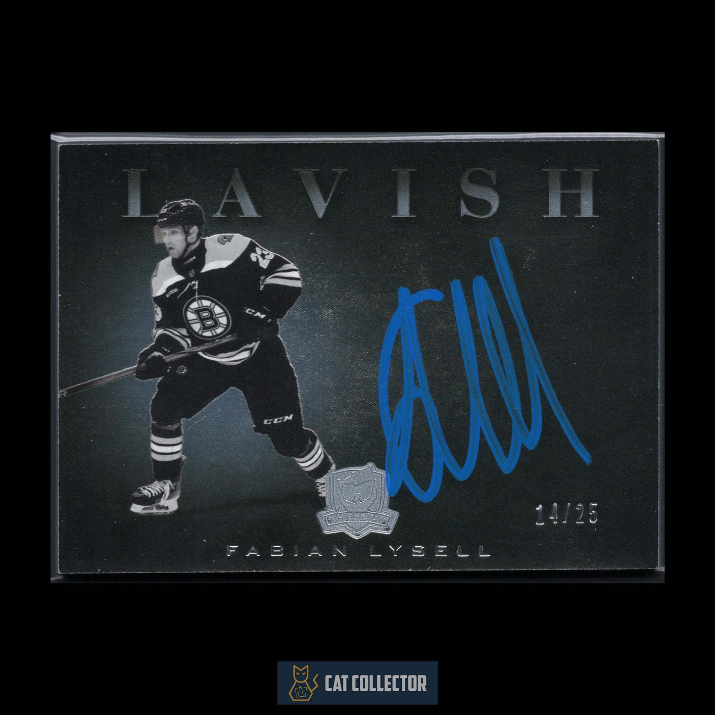 2024-25 UD The Cup FABIAN LYSELL #EL-17 Lavish RC /25 Auto