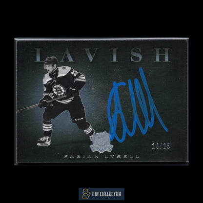 2024-25 UD The Cup FABIAN LYSELL #EL-17 Lavish RC /25 Auto