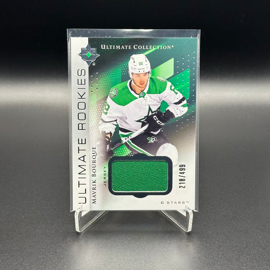 2024-25 Upper Deck Ultimate Collection MAVRIK BOURQUE #150 Rookies Jersey RC /499