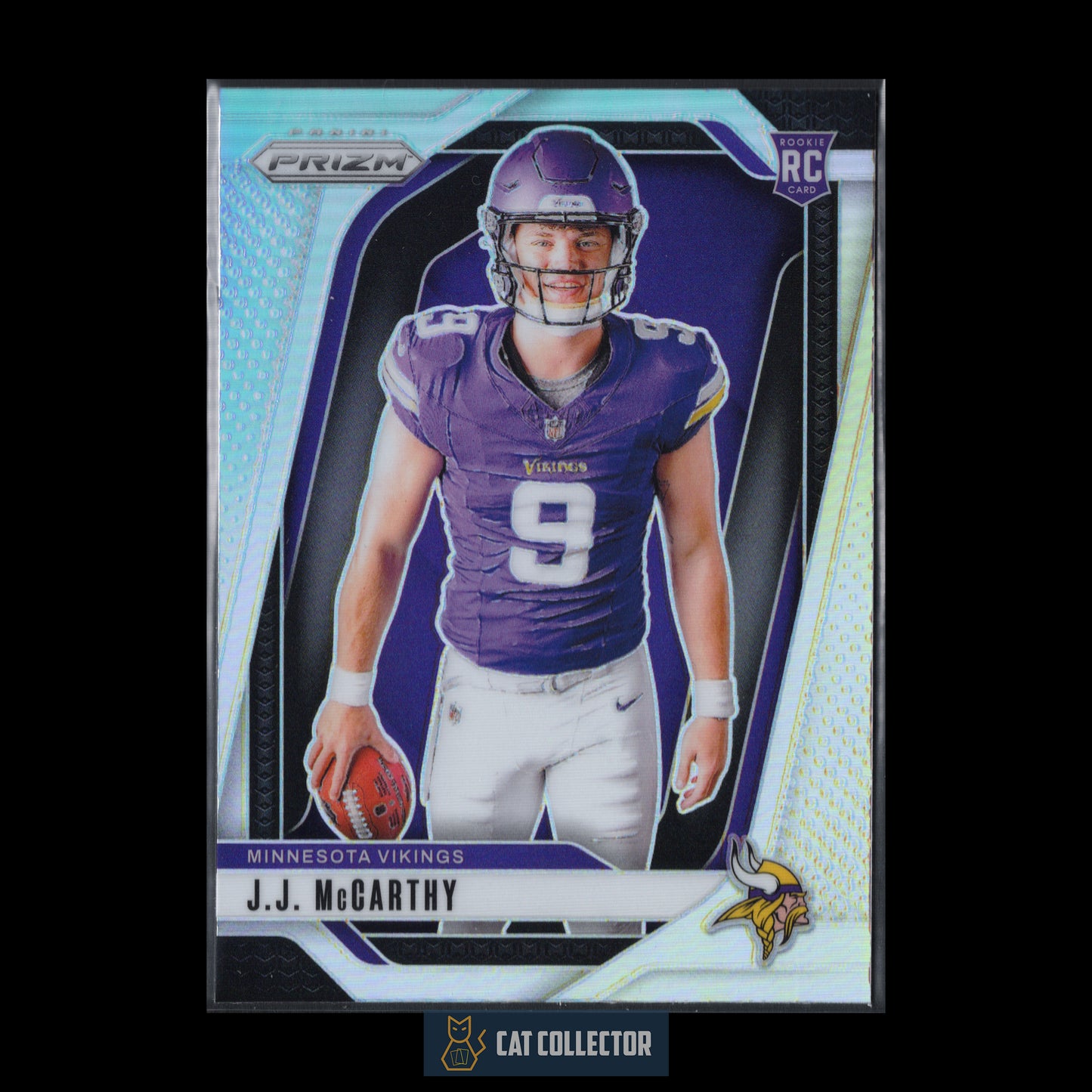 2024 Panini Prizm J.J. MCCARTHY #13 Silver Variation Rookie RC