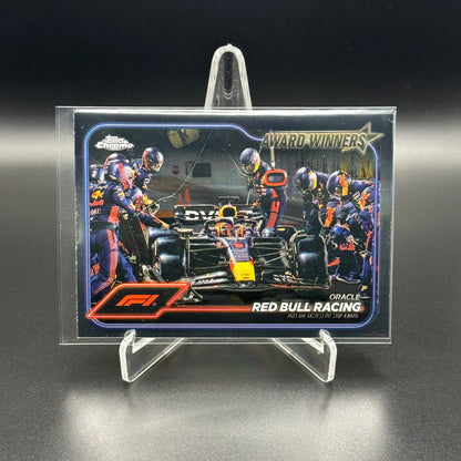 2024 Topps Chrome Formula 1 ORACLE RED BUL RACING #181 Award Winners
